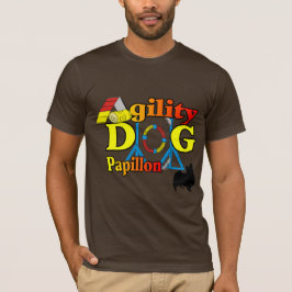 Papillon_Agilityギフト Tシャツ