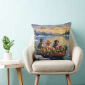 Papillon Christmas Boat Holiday クッション (椅子)