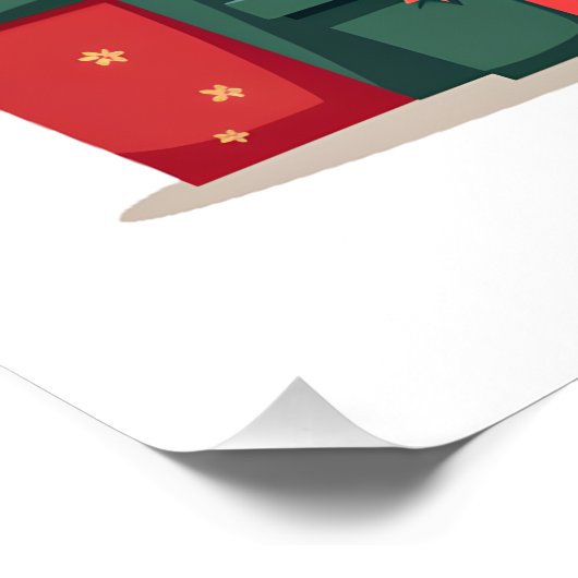 Papillon Festive Bow ポスター (コーナー)