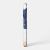 Papillon Glow" – 水彩蝶モチーフのスマホケース iPhone 16ケース (左側面)