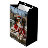 Papillon Holiday  ミディアムペーパーバッグ (正面アングル)