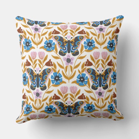 Papillon Kaleidoscope クッション (裏面)