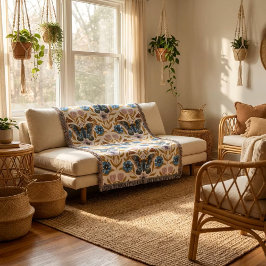 Papillon Kaleidoscope スローブランケット