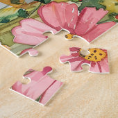 Papillon Puzzle – Watercolor Dog Art ジグソーパズル (側面)