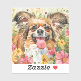 Papillon Sticker – Watercolor Design シール