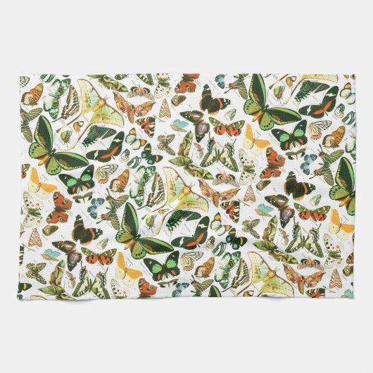 Papillons キッチンタオル (横)