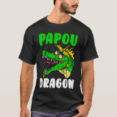 Papou Dragon  Father's Day Tシャツ (正面)