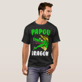Papou Dragon  Father's Day Tシャツ (正面フル)