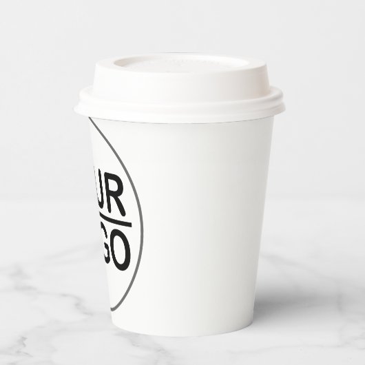 Pappbecher Kaffee mit Deckel Pappbecher 紙コップ (左)