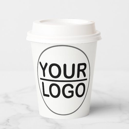 Pappbecher Kaffee mit Deckel Pappbecher 紙コップ (正面)