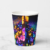 Pappbecher mi Schmetterlingsmotuv 紙コップ (右)