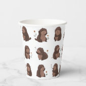 Pappbecher "Otto der braune Maulwurf" 紙コップ (正面)