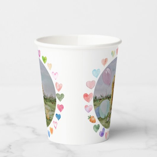 Pappbecher Pferdemotiv, Pony Party 紙コップ (左)