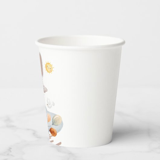 Pappbecher.zum 1.Geburtstag 紙コップ (裏面)