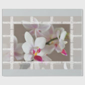 Papperを包む母の日の蘭 ラッピングペーパー (フラット)