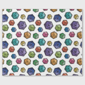 Papperを包むD20 ラッピングペーパー (フラット)