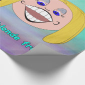 Papperを包んでいる親友 ラッピングペーパー (角)