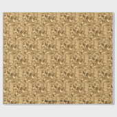 PAPPERを包んでいる鶏 ラッピングペーパー (フラット)