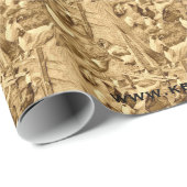 PAPPERを包んでいる鶏 ラッピングペーパー (ロールコーナー)