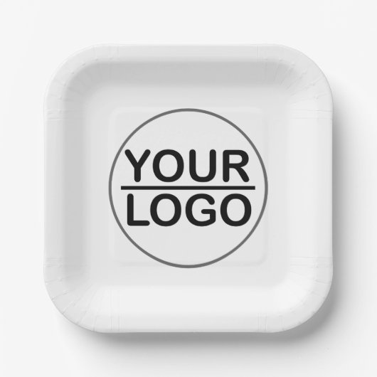 Pappteller eckig ペーパープレート (正面)