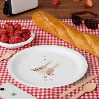 Pappteller kleiner Hase ペーパープレート
