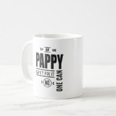 Pappyが修正できない コーヒーマグカップ (正面左)