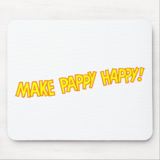 pappy幸せ作って下さい マウスパッド