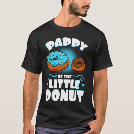 Pappy Of The Little Donut Gender Reveal Announceme Tシャツ (正面)
