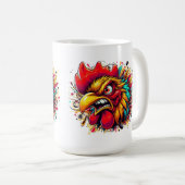 "Pappy the Spirited Rooster" Mug コーヒーマグカップ (正面右)