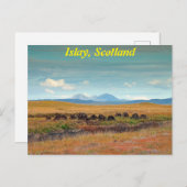 Paps of Jura from Islay, Scotland Postague ポストカード (正面/裏面)