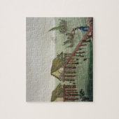 Papuの種族、Rawakの住居は、22をのためのめっきします ジグソーパズル (縦)