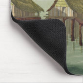 Papuの種族、Rawakの住居は、22をのためのめっきします マウスパッド (コーナー)