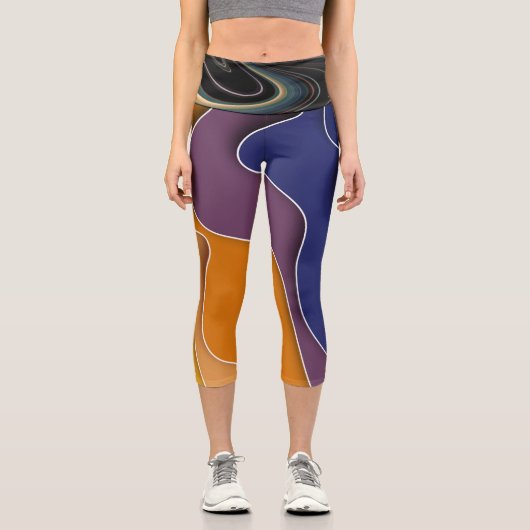 papu式レギスト カプリレギンス (正面)