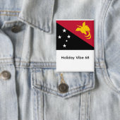 Papua neuguinea flagge 缶バッジ (インサイチュ)