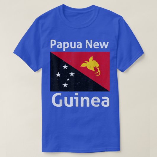 Papua New Guinea Papuan Flag 53 Tシャツ (デザイン正面)