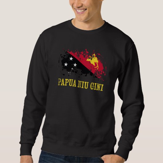 Papua New Guinian enthusiasts for Papua New Guinea スウェットシャツ (正面)