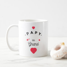 Papy au grand coeur コーヒーマグカップ