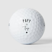 PAPY AU TOP ゴルフボール (正面)