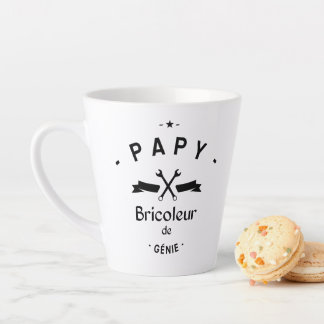 Papy bricoleur de genie カフェラテマグ