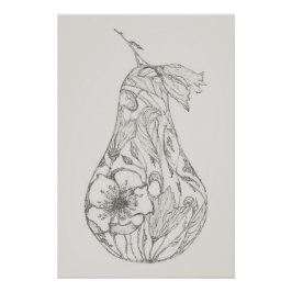 Papyrus Rose by Raye Semone ポスター