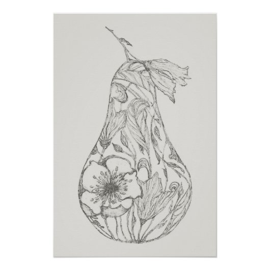 Papyrus Rose by Raye Semone ポスター (正面)