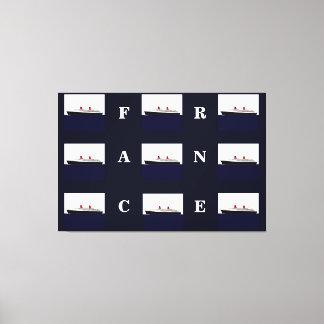 Paquebot France キャンバスプリント