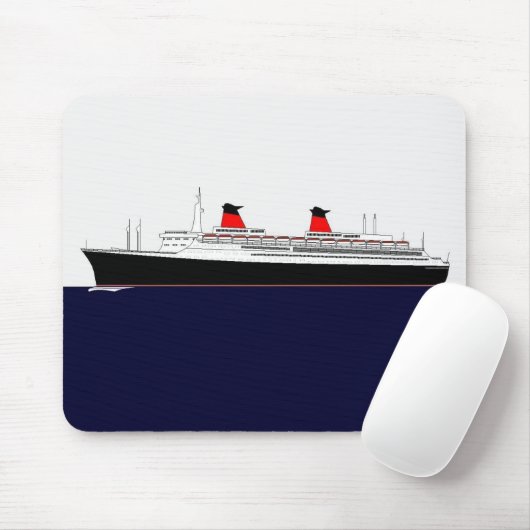 Paquebot France マウスパッド (マウス)