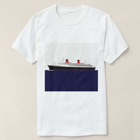 Paquebot France Tシャツ (デザイン正面)