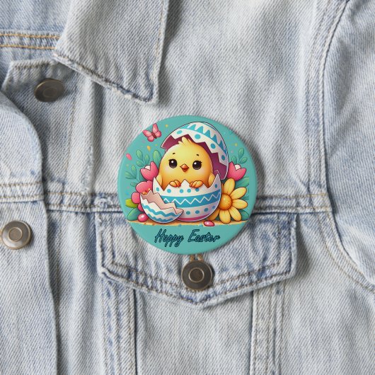 Pâques - l'aventure du petit poussin 缶バッジ (インサイチュ)