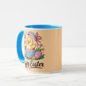Pâques : Une Ode aux Couleurs et à la Joie マグカップ (正面左)