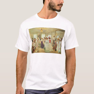 Paquin 1906年Cinq Heuresのchez le Couturier Tシャツ