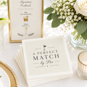 Parの理想の結婚式 スタンダードカクテルナプキン
