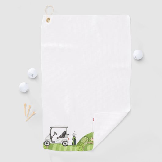 Parゴルフタ最高のオルで自分のおじいさんを作成 ゴルフタオル (インサイチュ)