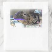 PARシーザーステッカー 長方形シール (バッグ)